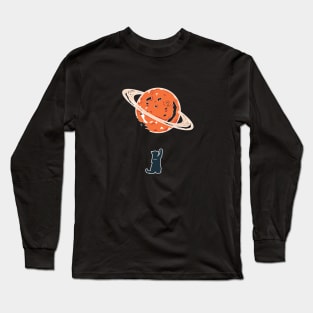 cat in space Long Sleeve T-Shirt